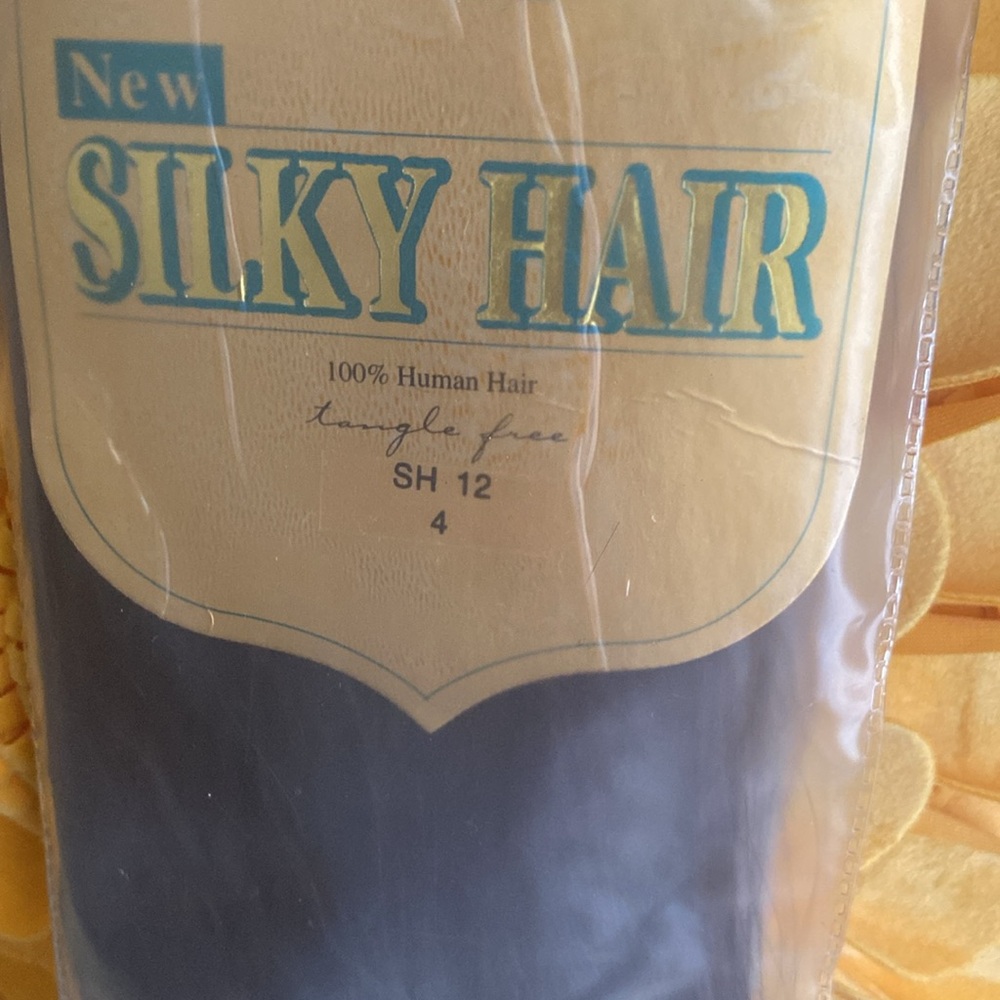 Zury 100% Human hair  Extension. Sh 12 .color #4